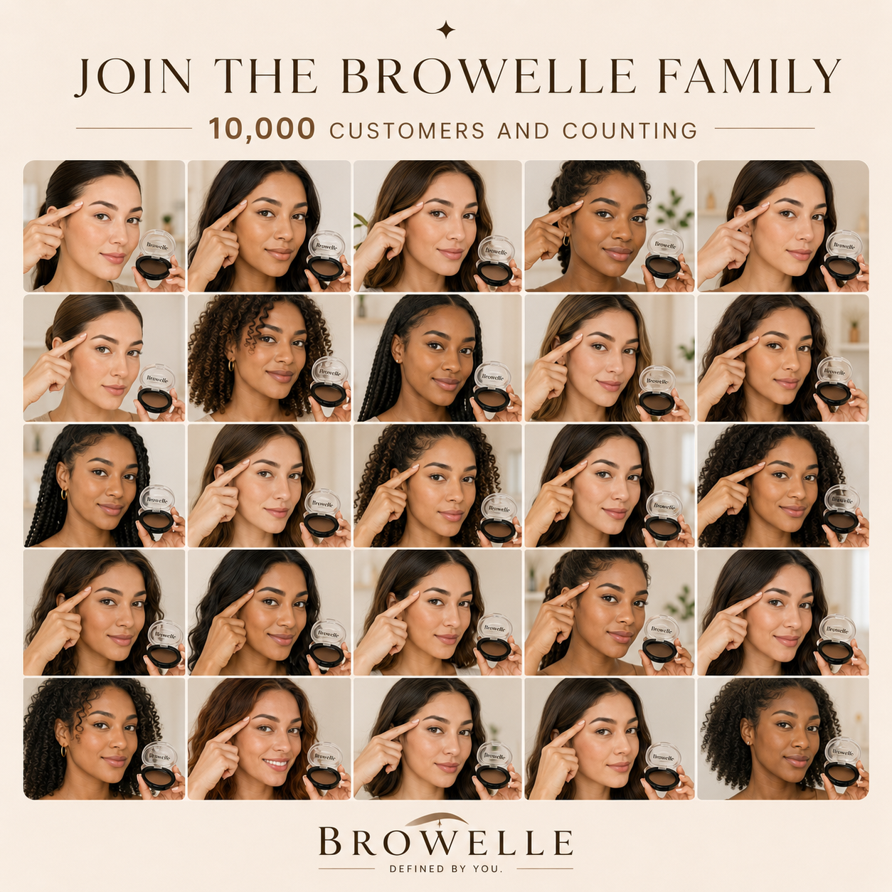 BROWELLE™ - Perfect Eyebrows in 10 Seconds